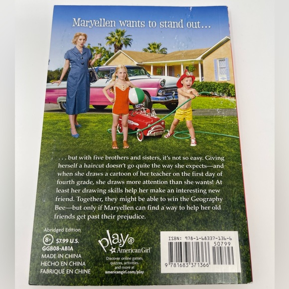 3/$15 AMERICAN GIRL: Maryellen: The One and Only. Book 1 - Picture 2 of 5